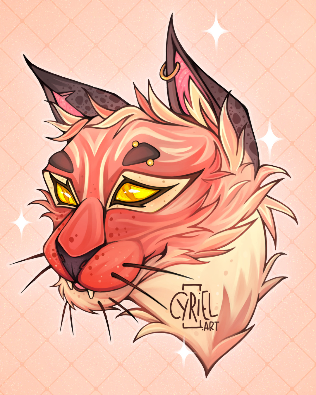 Rendered - Pet bust