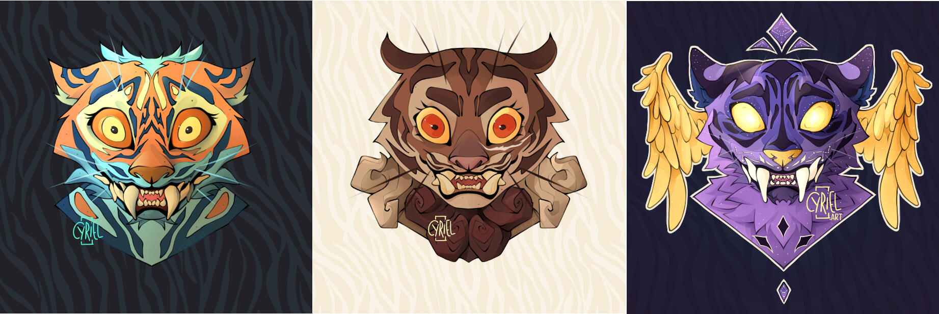 Symmetrical Headshot