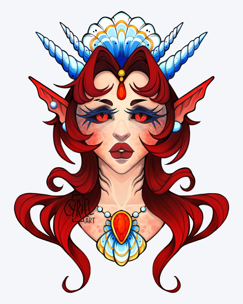 Symmetrical Headshot